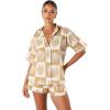 Petal & Pup womens Harvey Short Set(Tan)