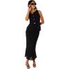 Peter Two Piece Set – Black S
