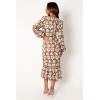 Petal & Pup Women’s Pierre Long Sleeve Lace Maxi Dress(Mocha)