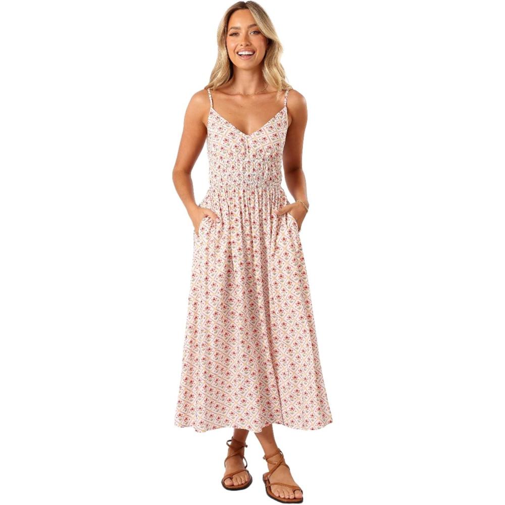 imagePetal ampamp Pup Womens Phoeve Midi DressFloral