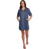 Petal & Pup Women’s Fleming Shirt Mini Dress-Denim(Denim)